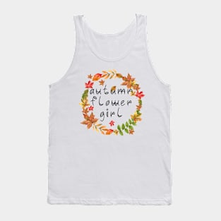 Autumn Flower Tank Top